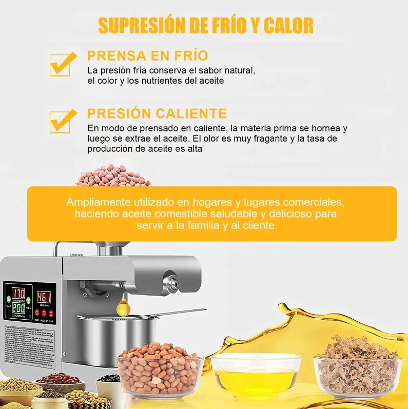 Prensa extractor de Aceite Automática - Imagen 4
