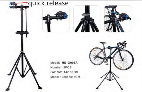 Atril Pedestal Reparación De Bicicletas - Imagen 11