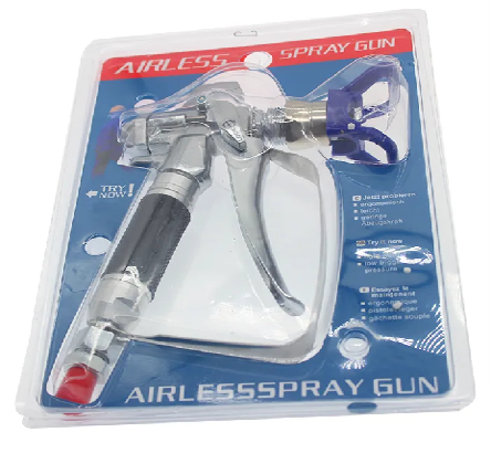 Pistola Airless Alta Presión silver black - Imagen 3