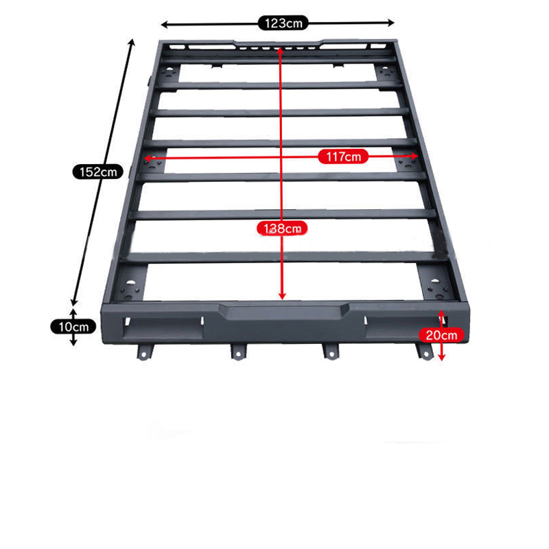 Rack de techo Aluminio New Jimny led 35w - Imagen 4