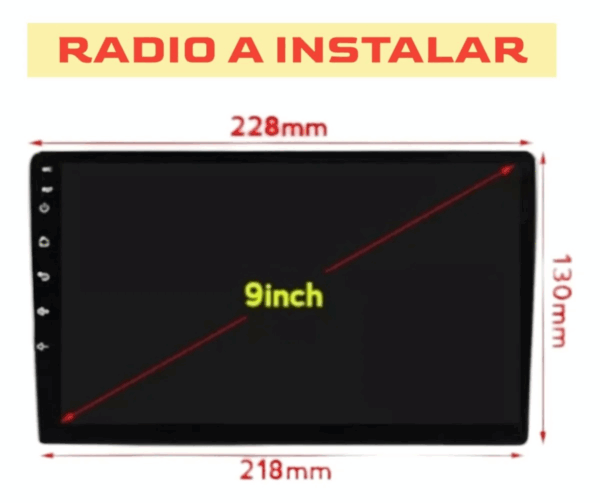 Bisel adaptador Radio 9" New Jimny - Imagen 4