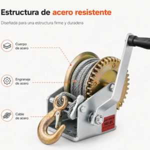 Winche manual 800libras