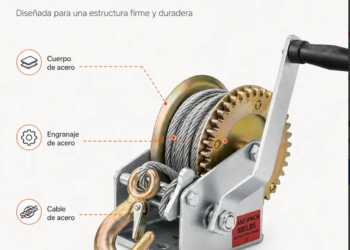 Winche manual 800libras